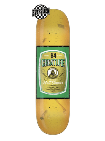 Creature Malt Sliquor LG Everslick Skateboard Deck 8.8"