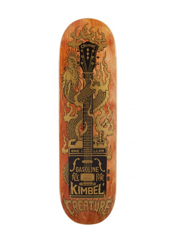 Creature Kimbel Gas Can Flame Skateboard Deck 9"