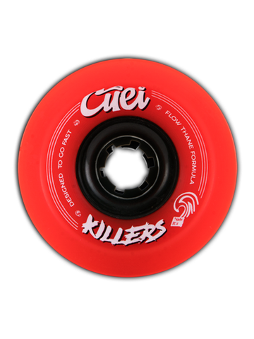 Cuei Killers Flow Thane Red & Black 74mm 80a