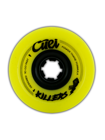 Cuei Killers Power Thane Yellow & Black 74mm 80a