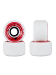 Cuei Sliders White & Red 65mm 78a Stoneground