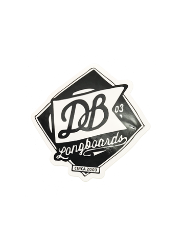 DB Longboards CIRCA 2003 Sticker