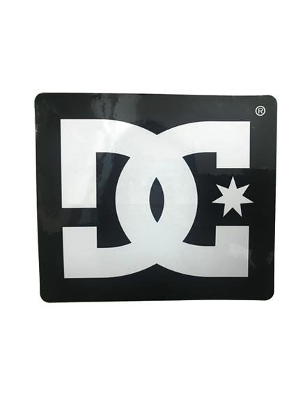 DC Logo Sticker Big – longboardlovesg