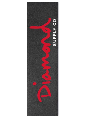 Diamond OG Script Red Griptape