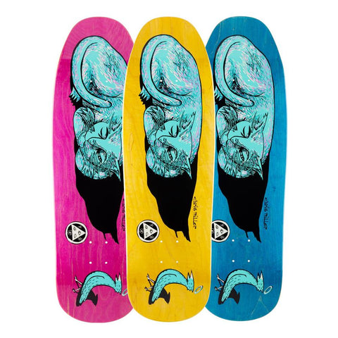 Welcome Sleeping Cat on Gaia Deck 9.6”