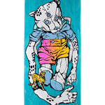 Welcome Nora Teddy on Wicked Princess Deck 8.125”
