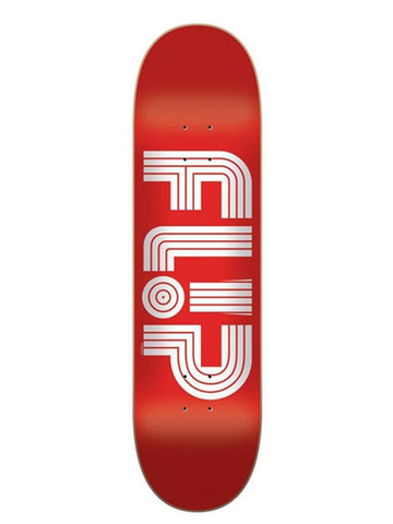 Flip Odyssey Logo Tube Red Deck 8.13"
