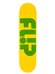 Flip Odyssey Logo Tube Yellow Deck 7.81"