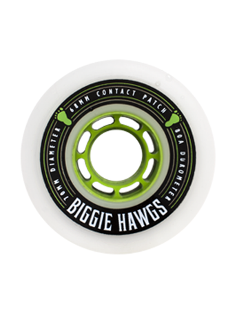 Hawgs 70mm Biggie Hawgs Wheels (White)