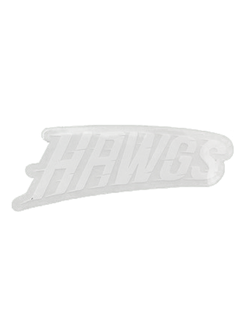 Hawgs Flag Sticker White