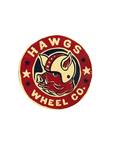 Hawgs Helmet Pig Round Sticker