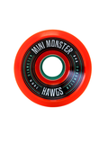 Hawgs Mini Monsters 70mm Wheels (Red)