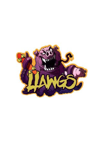 Hawgs Monster Octopus Sticker