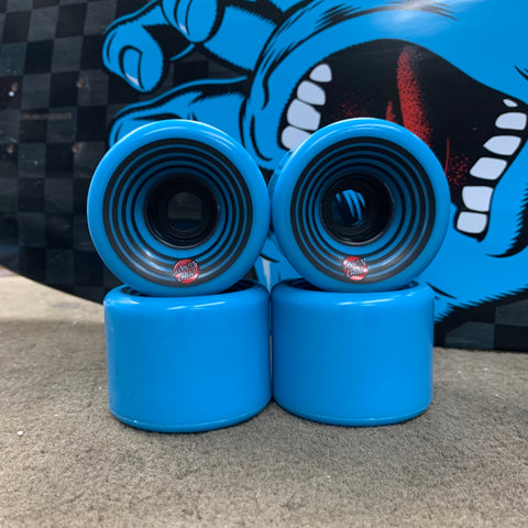 Santa Cruz Blue Cruiser Wheels 60mm 78a