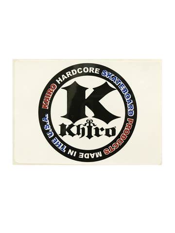 Khiro Circle "Made in the USA" Sticker