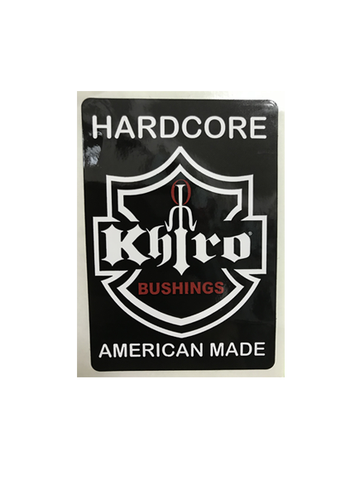 Khiro Hardcore American Made Sticker