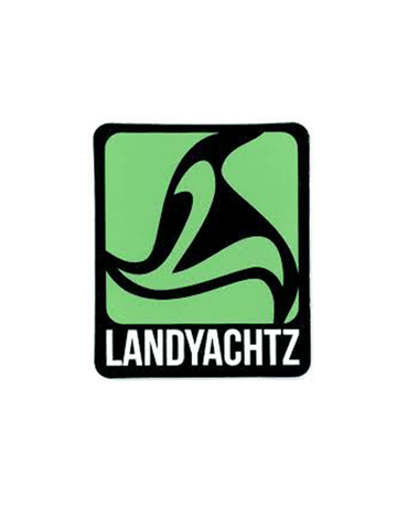 Landyachtz Logo Sticker Green