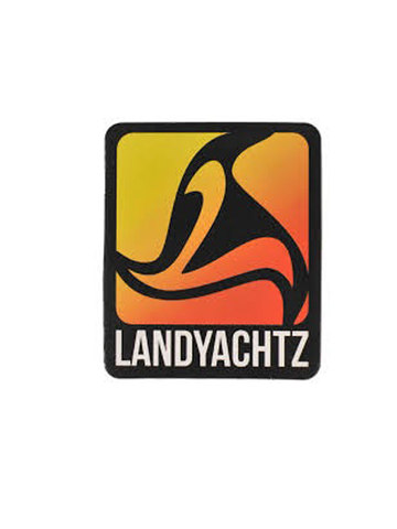 Landyachtz Logo Sticker Orange