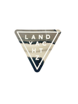 Landyachtz Silver Triangle Sticker