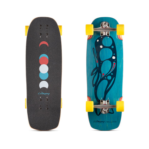 Loaded Ballona Moby Longboard Cruiser Complete 27.75"