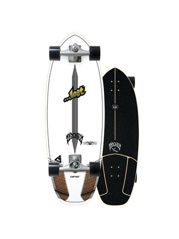 Lost X Carver 30.5" Puddle Jumper Surfskate Complete with CX or C7