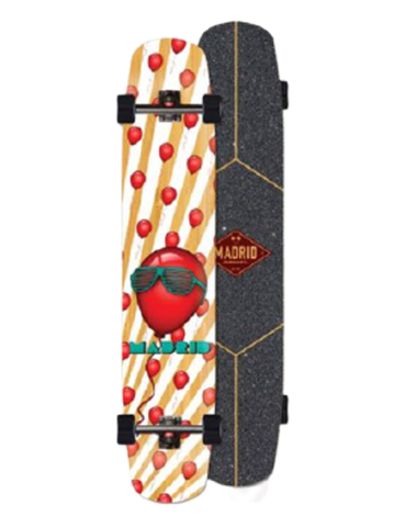 Madrid Longboards Dancer 99 Red Balloons Bamboo Deck 46"