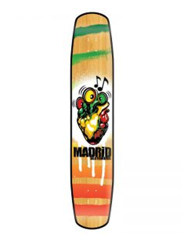 Madrid Longboards Dancer Reggae Rocker Bamboo Deck 44.75"