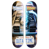 Madrid Back to the Future Deck 8.25" OutaTime Delorean Restoration Left (Limited Edition)