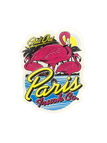 Paris Truck Co Chill Out Sticker
