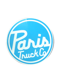 Paris Truck Co Round Sticker Big