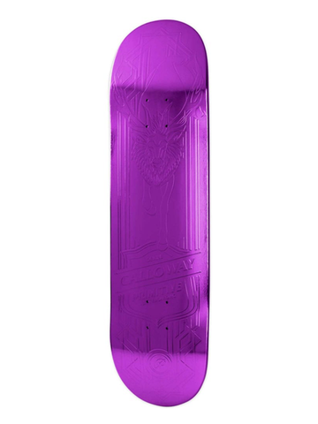 Primitive  Calloway Elk Purple Foil  Deck 8.125"