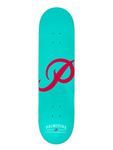 Primitive Classic P Teal Deck 8.25"