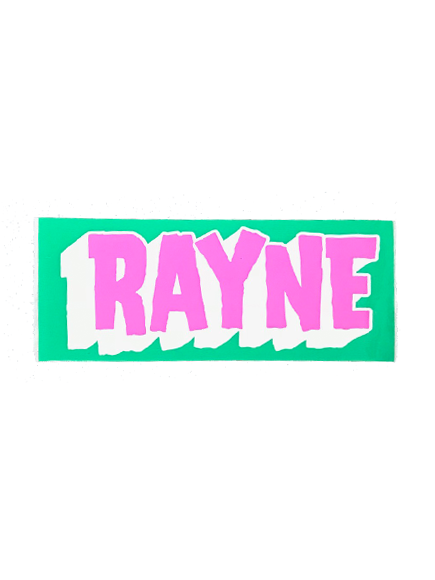 Rayne Square Sticker – longboardlovesg