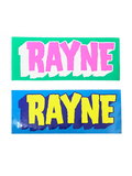 Rayne Square Sticker