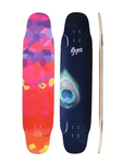 Rayne Whip 41" Peacock Longboard Deck
