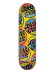 Santa Cruz Contra Allover Skateboard Deck 8.25"