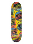Santa Cruz Contra Allover Skateboard Deck 8.25"