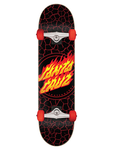 Santa Cruz Flame Dot Full Skateboard Complete 8"
