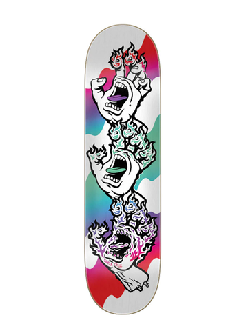 Santa Cruz Flame Hand Sequence VX + Everslick Deck 8.25"