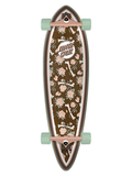 Santa Cruz Floral Decay Pintail Cruiser Longboard 9.2" x 33"