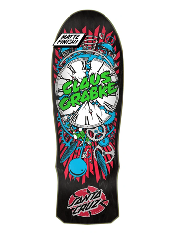 Santa Cruz Grabke Exploding Clock Reissue Deck 10"