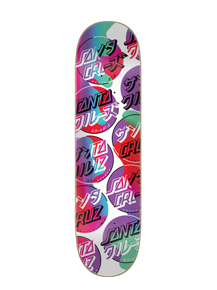Santa Cruz Japanese Morph Dot VX + Everslick Deck 8