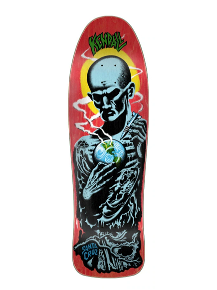 Santa Cruz Kendall Atomic Man Reissue Deck 9.75