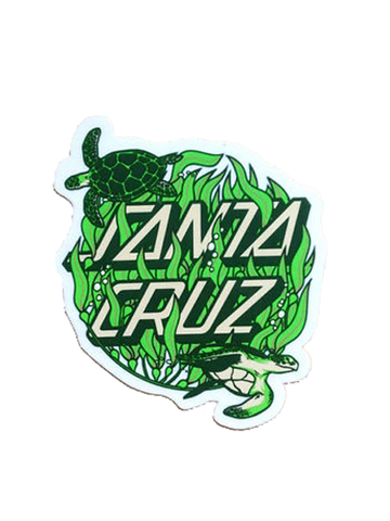 Santa Cruz Logo Turtle Sticker
