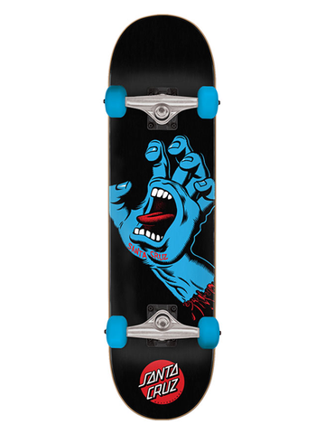 Santa Cruz Screaming Hand Full Skateboard Complete 8"