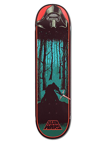 Santa Cruz Star Wars Episode VII Lead Villain Kylo Ren Deck 8.26"