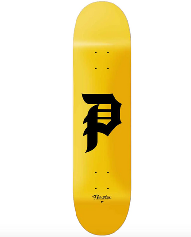 Primitive Dirty P Yellow Deck 7.75"
