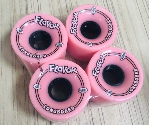Flavor Wheels 65mm 78a Pink
