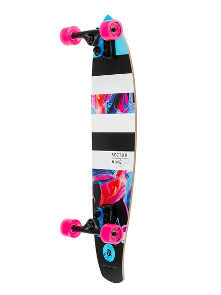 Sector 9 Longboards Cruiser Skateboard Snapper Hideout 8.75" X 34