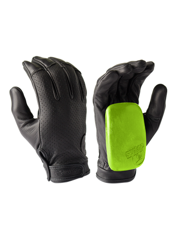 Sector 9 The Driver 2 Leather Slide Gloves Black